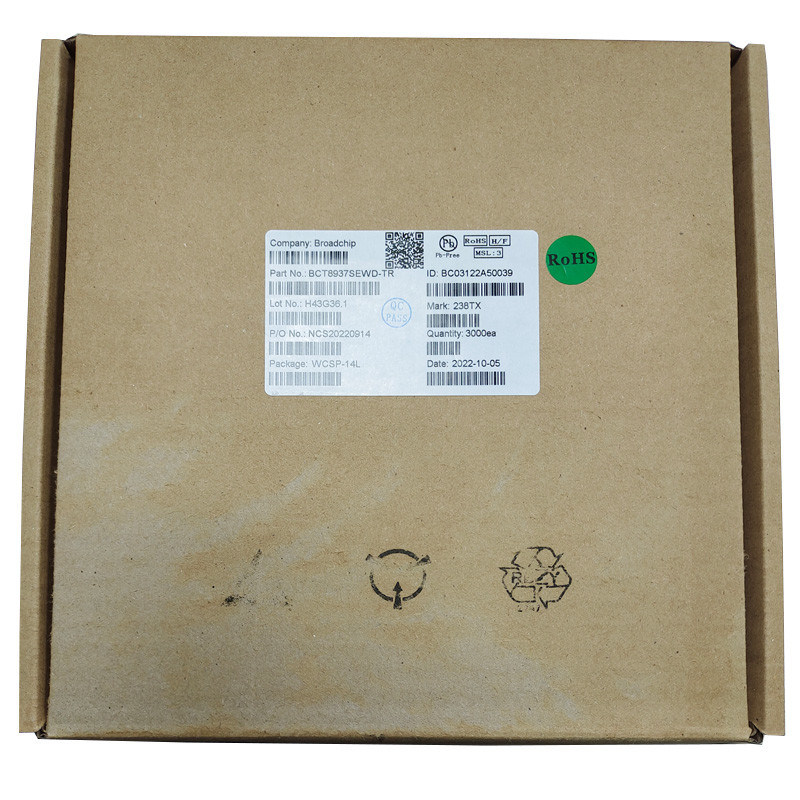BCT8937SEWD-TR - BROADCHIP -  WLCSP-14L Audio Power OpAmps ROHS - SMT Assembly
